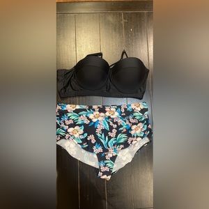 XXL High Waisted Bikini Swimsuit